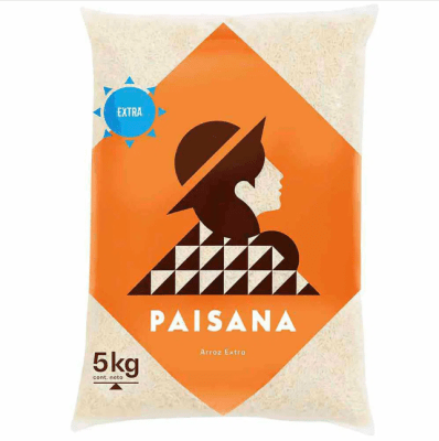Paisana Arroz Extra Bolsa 5kg