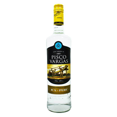 Pisco PISCO VARGAS Puro de Ica Botella 750ml1