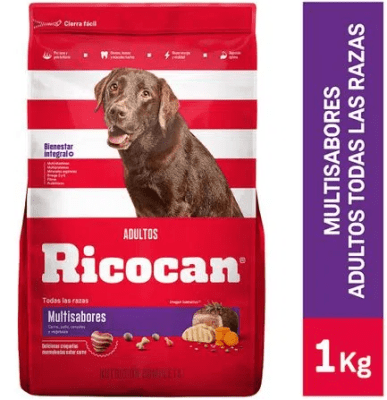 Ricocan Adulto Multisabores Bolsa 1kg
