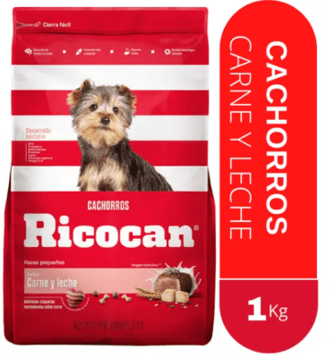 Ricocan Cachorro Carne y Leche 1k