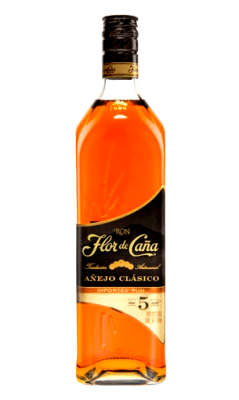 Ron FLOR DE CAÑA 5 Años Añejo Clásico Botella 1lt