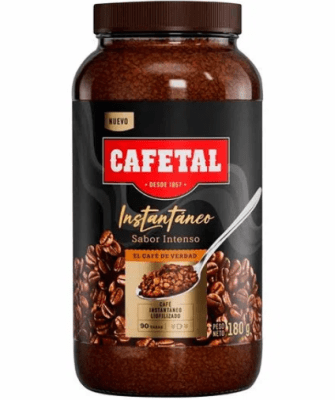Cafetal Café Gourmet Instantáneo Frasco 180gr