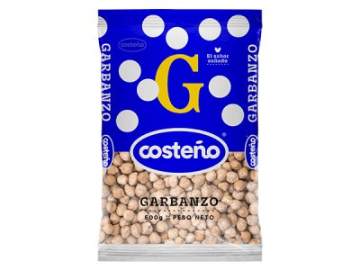 Costeño Garbanzo Bolsa 500gr