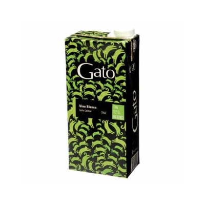 Gato Vino Blanco Caja 1lt1
