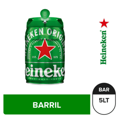 Heineken Cerveza Barril 5lt1