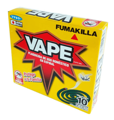 VAPE ESPIRAL X 10 UND