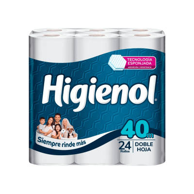 Higienol Papel Higiénico Maleta 24und1