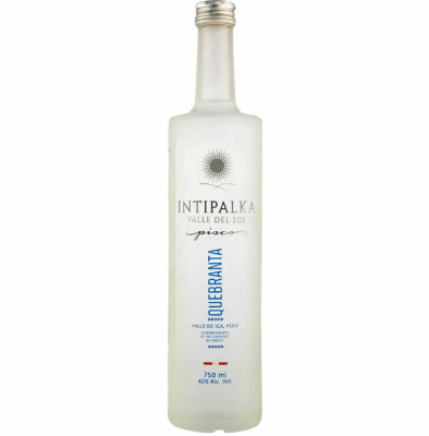Pisco INTIPALKA Puro Quebranta Botella 750ml