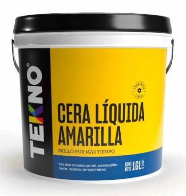 Tekno Cera Líquida Amarilla Balde 3.785lt