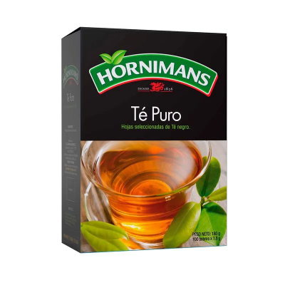 Hornimans Té Puro Filtrante Caja 100und1