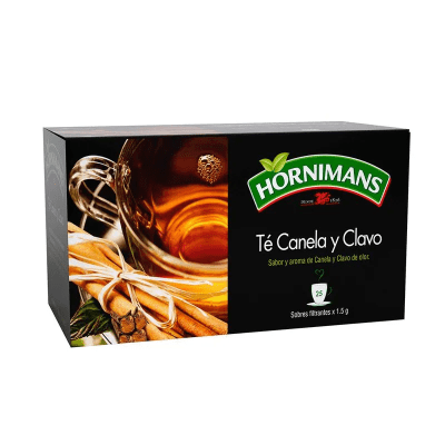 Hornimans Té Canela y Clavo Filtrante Caja 25und1