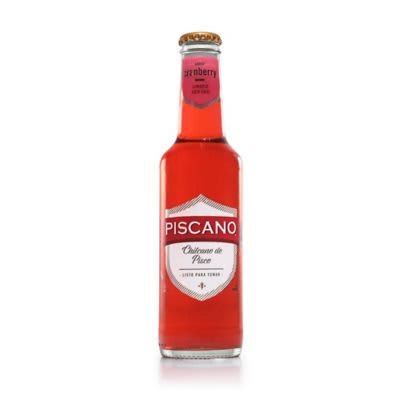Bebida Chilcano de Pisco Piscano Cranberry Botella 275ml1