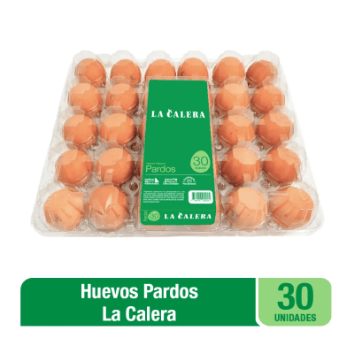 La Calera Huevos Pardos Pack 30und
