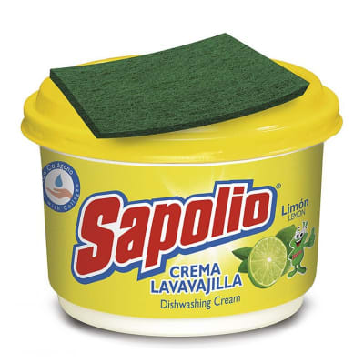 Sapolio Crema Lavavajilla Limón 330gr