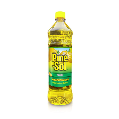 Pine Sol Desinfectante Quitagrasa Limón Botella 900ml