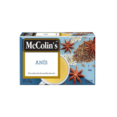 McColin's Anís Filtrante Caja 25und1