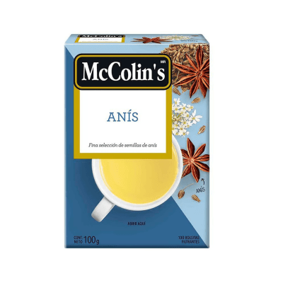 McColin's Anís Filtrante Caja 100und