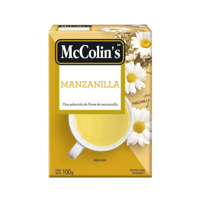 McColin's Manzanilla Filtrante Caja 100und