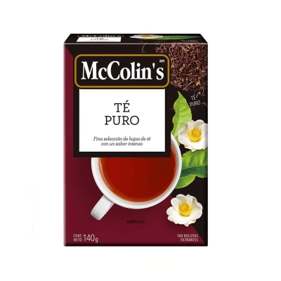 McColin's Té Puro Filtrante Caja 100und1