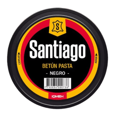Santiago Betún Negro 45ml1