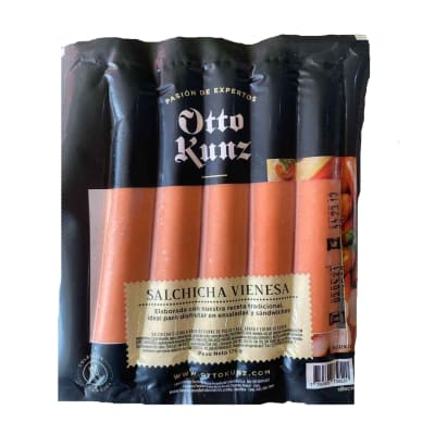 Otto Kunz Salchicha Vienesa 175g