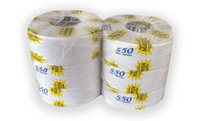 Milagros Papel Higiénico Jumbo 550m X 6und
