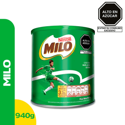 Milo Granulado Active-Go Lata 940gr