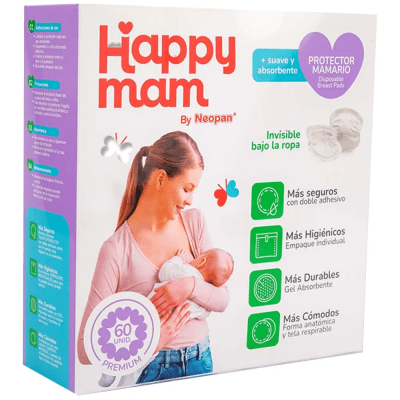 Neopan Protectores de Lactancia Caja 60und1
