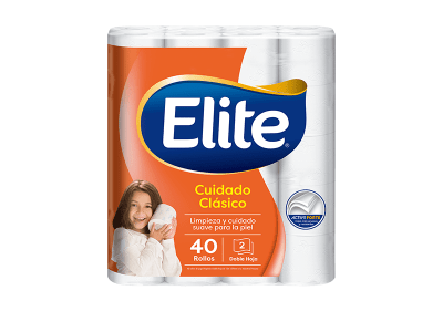 Papel Higiénico Cuidado Clásico Maleta 40und1