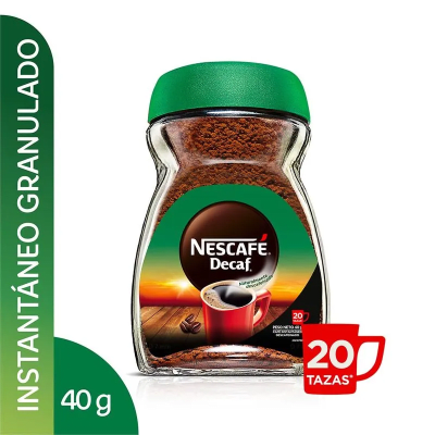 Nescafe Café Descafeinado Frasco 40gr