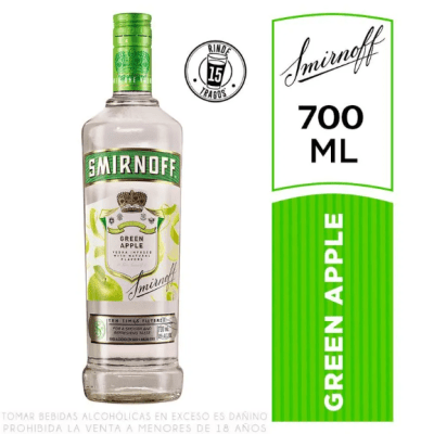 Vodka SMIRNOFF Apple Botella 700ml
