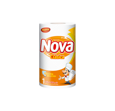 Nova Papel Toalla Clásica Rollo 1und1
