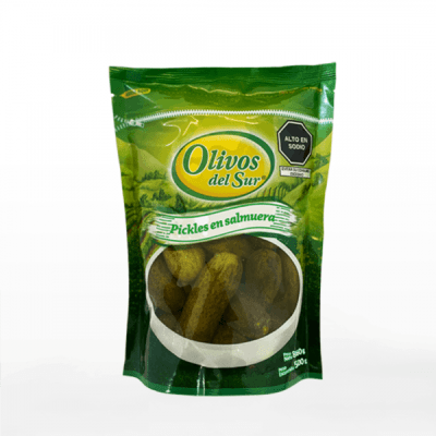 Pickles en Salmuera OLIVOS DEL SUR 500G1