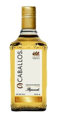 TEQUILA 3 CABALLOS REPOSADO 750ML