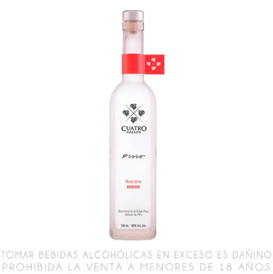 Pisco Mosto Verde Acholado Cuatro Gallos 700ml
