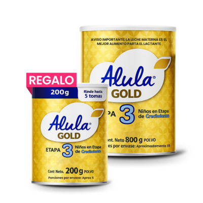 Alula Gold Etapa 3 Lata 800gr + Lata 200gr