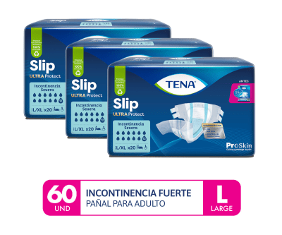 Tena Pañal Slip Ultra Protect Talla L/XL Pack 3und