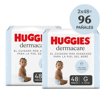 Huggies Pañal Dermacare Talla G Pack 2und1