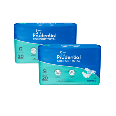 Prudential Pañal Confort Total Talla G Pack 2und1