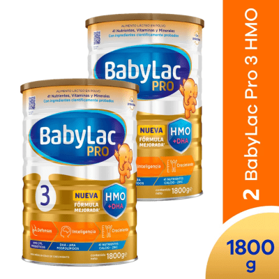 Babylac Pro 3 Neuro Advance Lata 1800gr Pack 2und