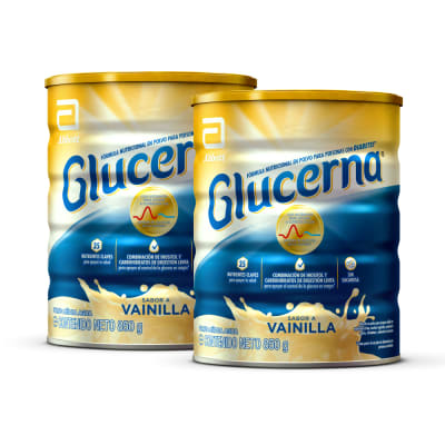 Glucerna Sabor Vainilla Lata 850gr Pack 2und
