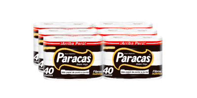 Paracas Negro Papel Higiénico Plancha 24und1
