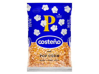 Costeño Maíz Pop Corn Bolsa 500gr
