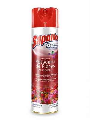 Sapolio Ambientador Potpourrí de Flores Frasco 360ml