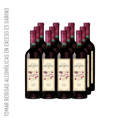 Santiago Queirolo Vino Magdalena Botella 750ml Caja 12und