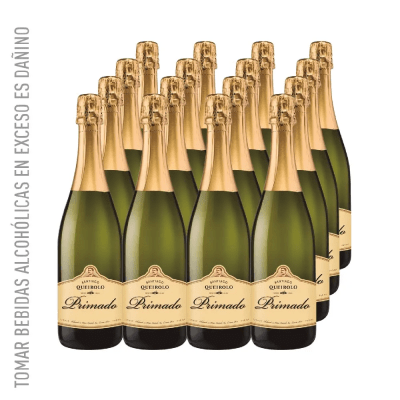 Santiago Queirolo Espumante Primado Botella 750ml Caja 12und1