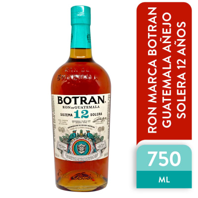 Ron Botran Añejo 12 Años Botella 750ml