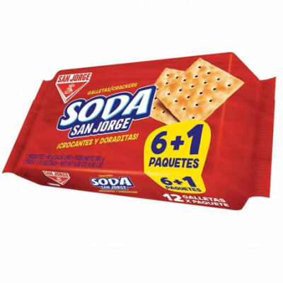 San Jorge Galleta de Soda Pack 7und1