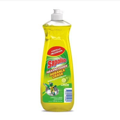 Sapolio Lavavajilla Líquido Limón Botella 1250ml