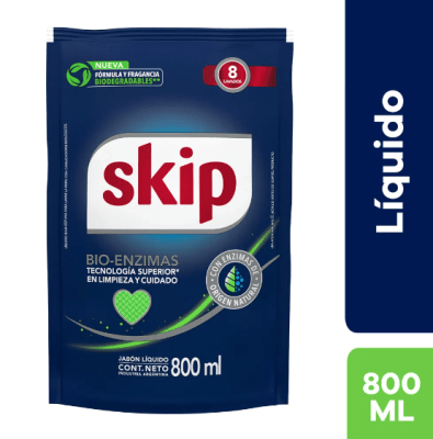 Skip Detergente Líquido Doypack 800ml